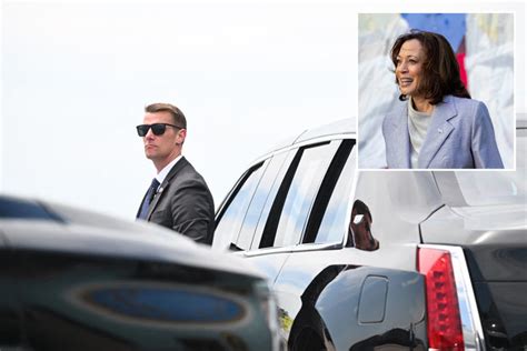 harris secret service flap|Secret Service officer protecting Kamala Harris came to blows .